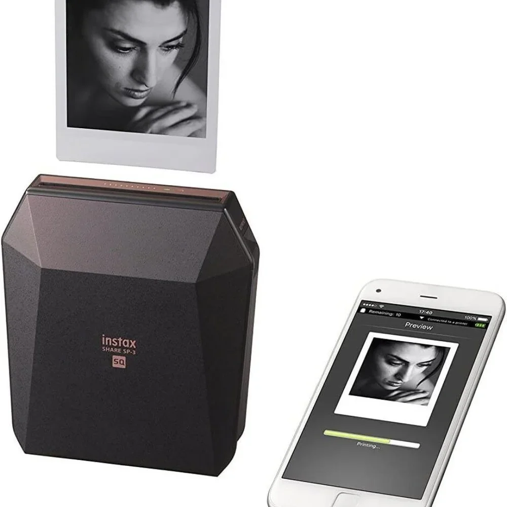 Fujifilm Instax Share Smartphone Instant Film Printer Fuji Instant SP-3 -Black